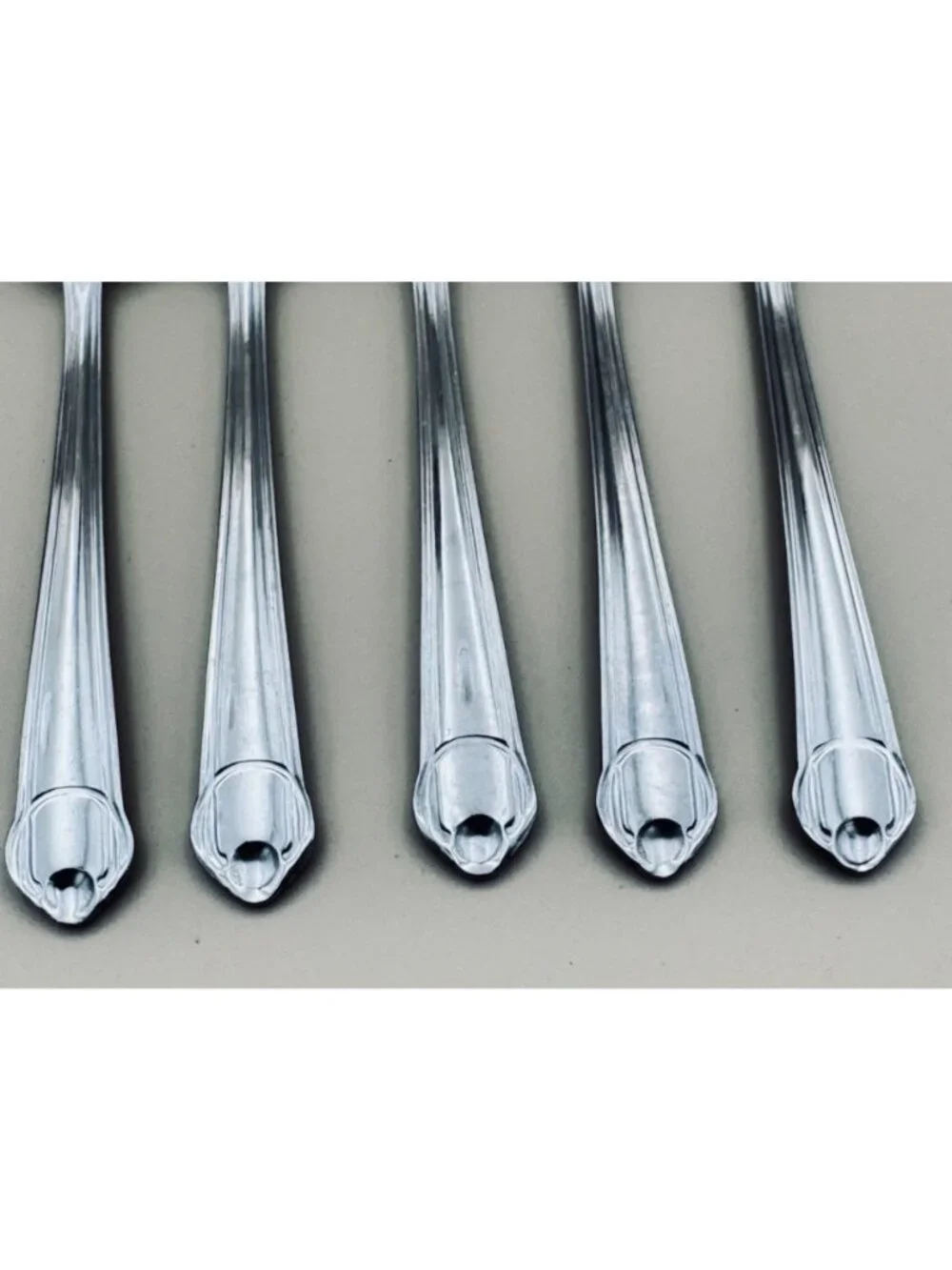 5 Mikasa CLASSICO SATIN Salad Forks Stainless Steel Flatware